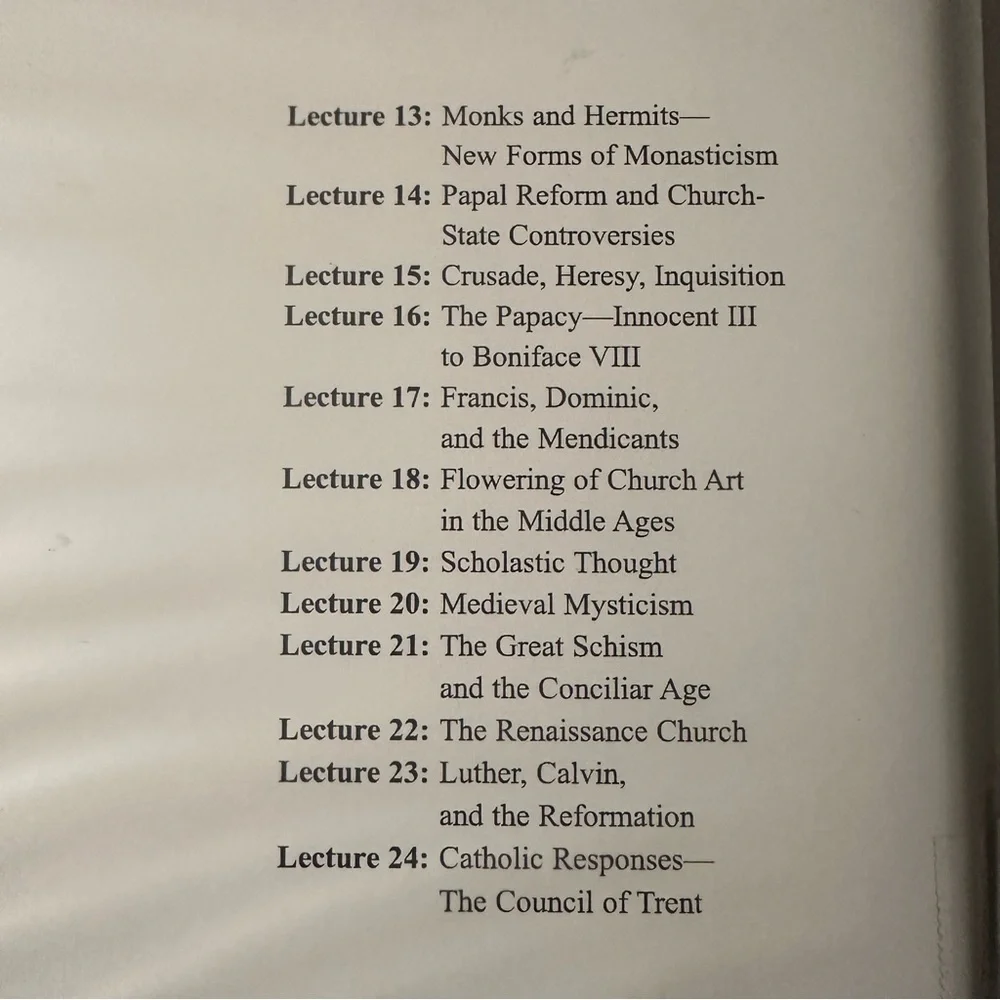The Great Courses: The Catholic Church: A History 6 CD ROMS Set
