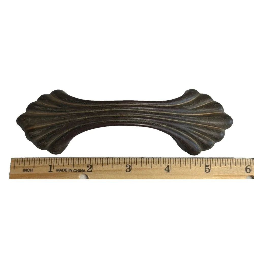Lot Of 4 Vintage Brass/metal Drawer Pulls