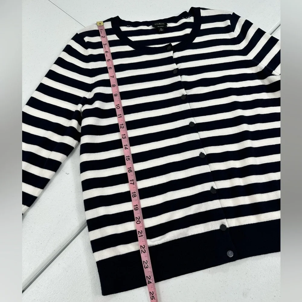 Talbots nautical navy