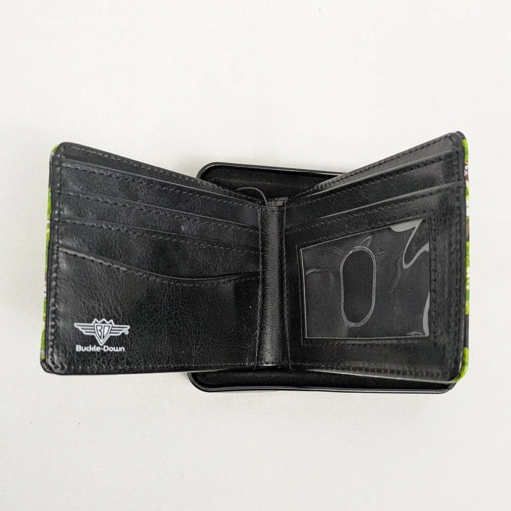 Rick & Morty Bi Fold Wallet in Tin - NIB
