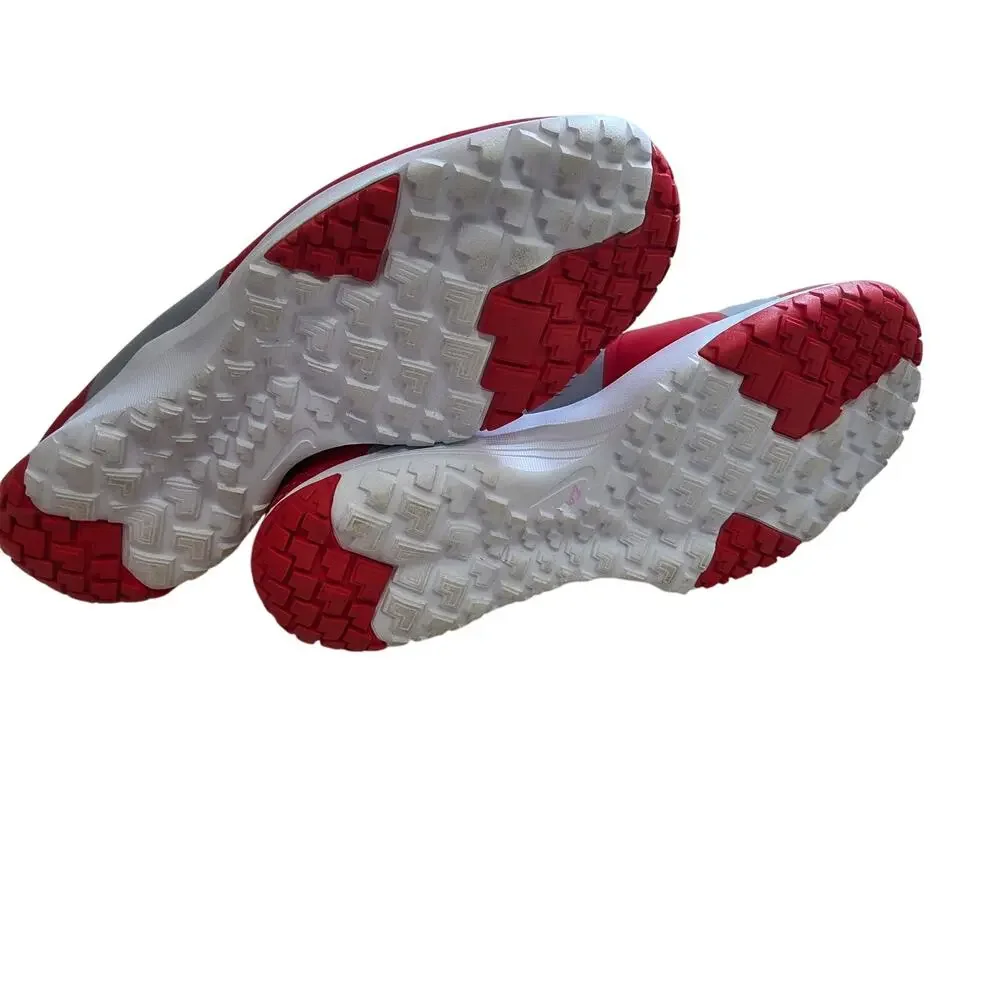 Men's Nike FS Lite Trainer Training Shoes, 615972 013 Size 9.5 with Gray/Uni Red