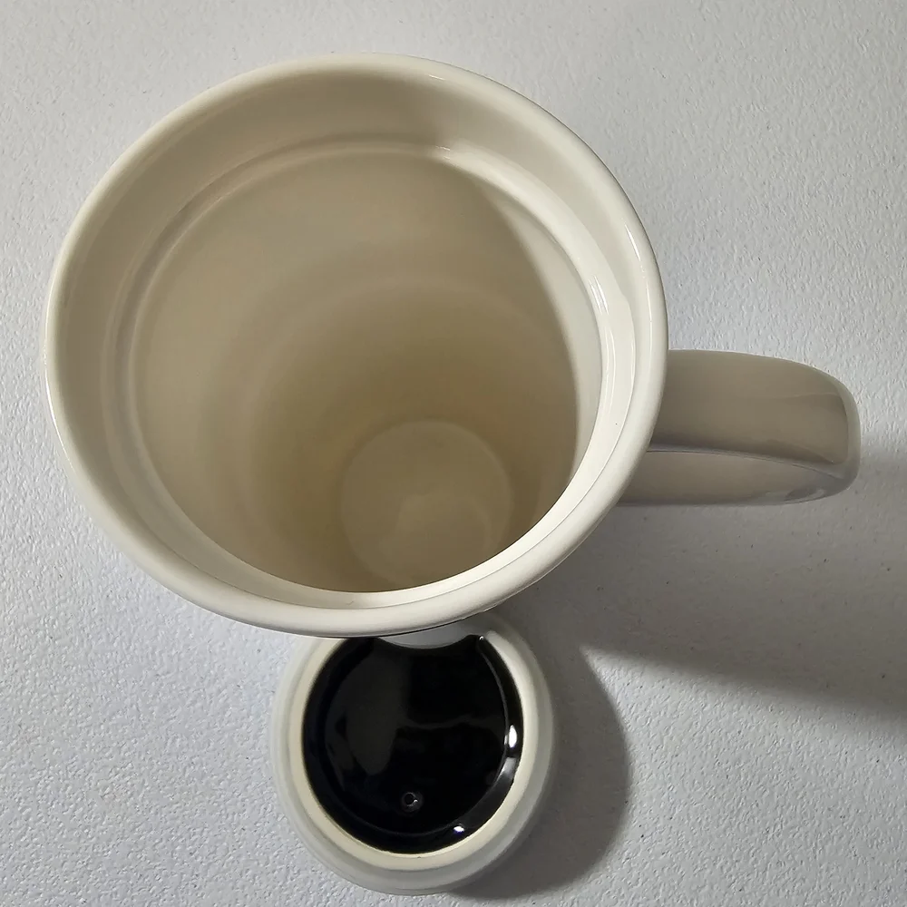 Williams Sonoma Peace Ceramic Mug