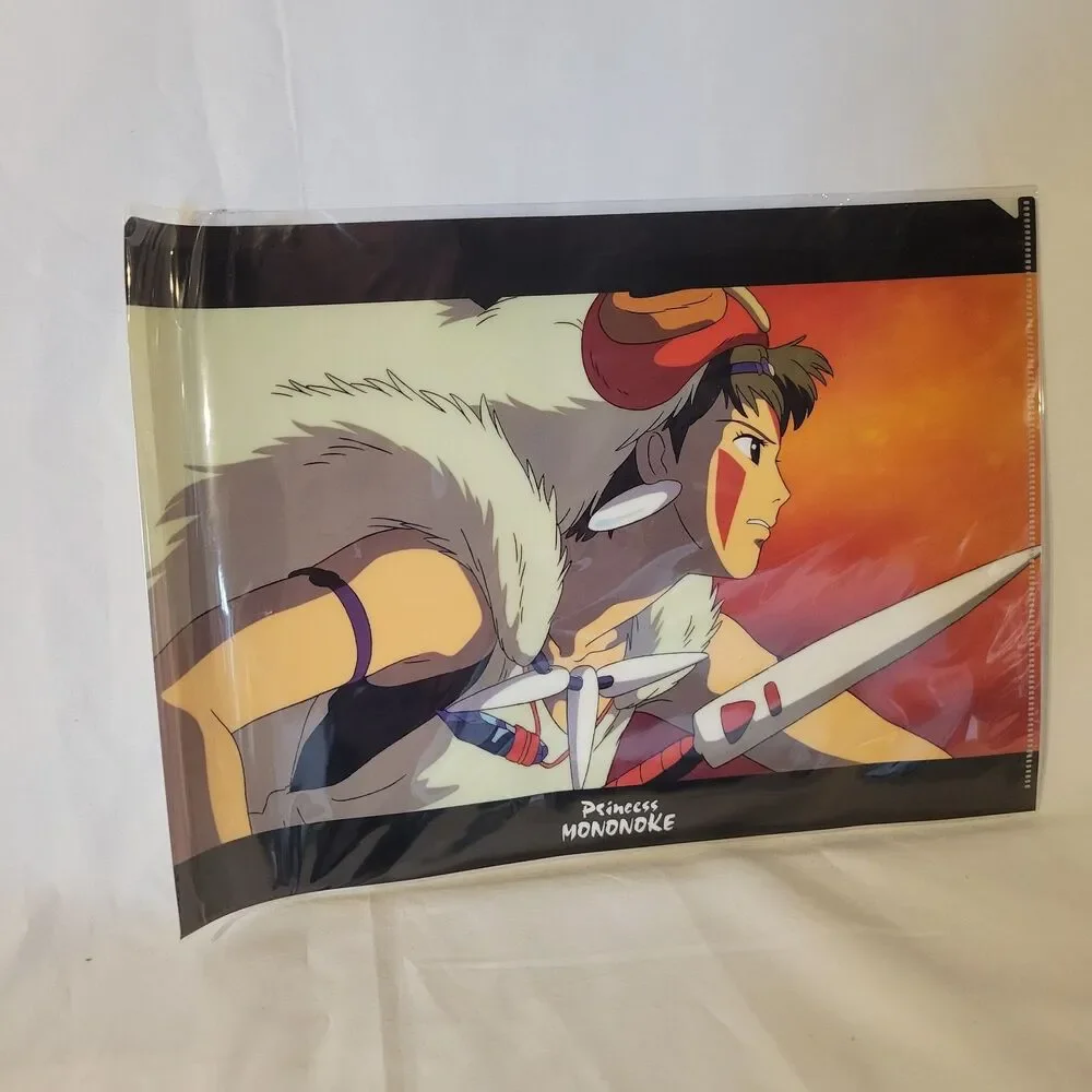 Princess Mononoke Clear File Retro Official Japan Kawaii