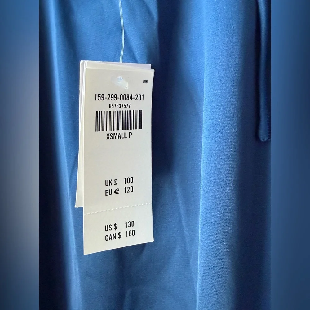 Abercrombie & Fitch Navy Maxi Dress. Size XSP. New with tags