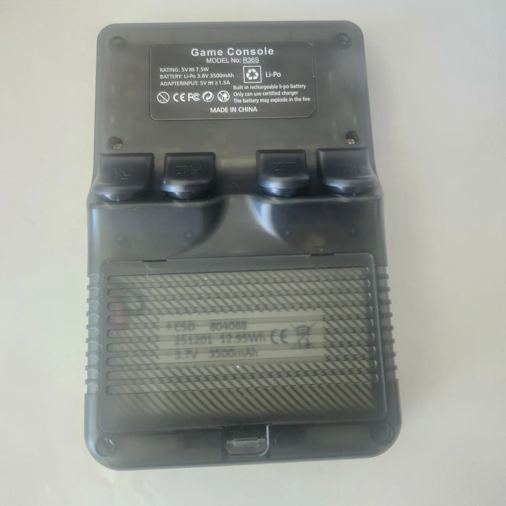 R36S Handheld Game Console