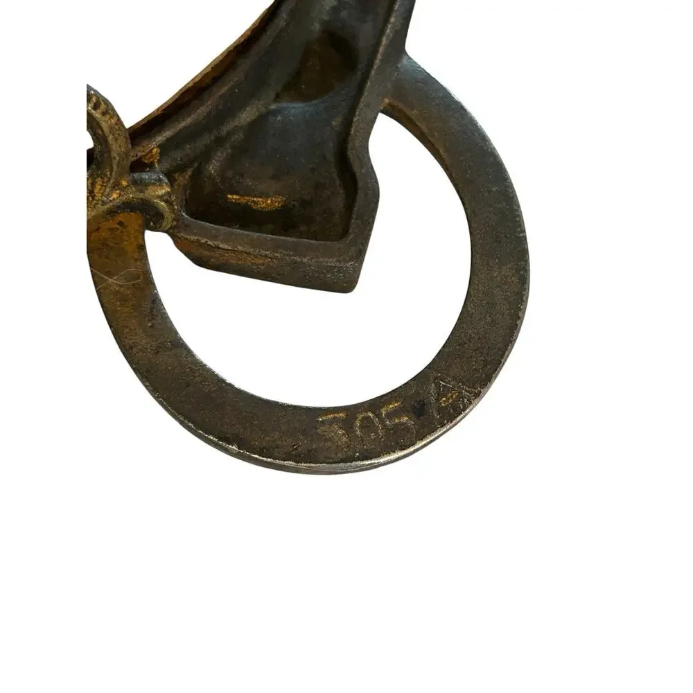 Vintage Brass Horseshoe Picture Frame #305 A Horse Lover Equestrian Western