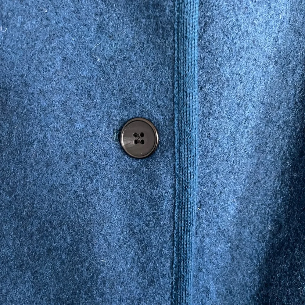 Talbots Women’s Wool Cape Cloak Blue size XL