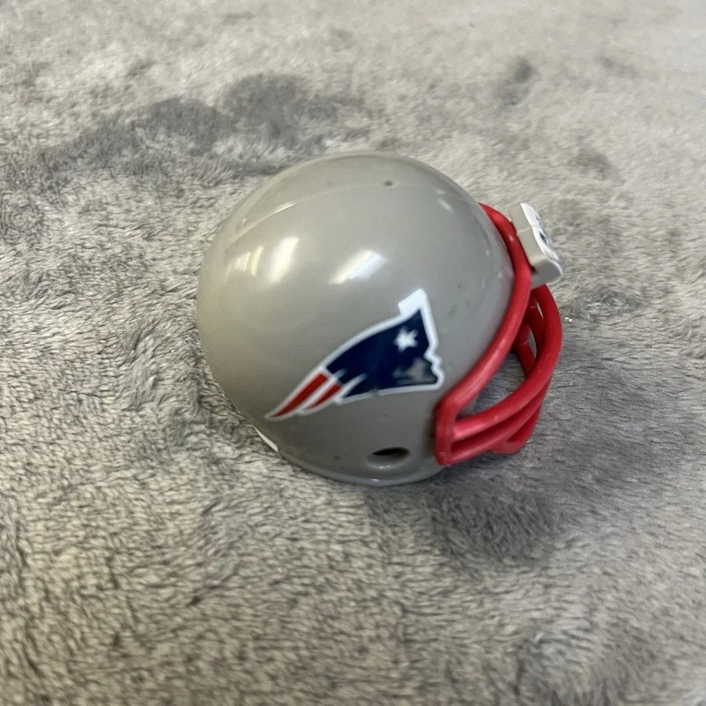 New England Patriots MIGHTY RACERS Replacement MINI Football HELMET Cake Topper
