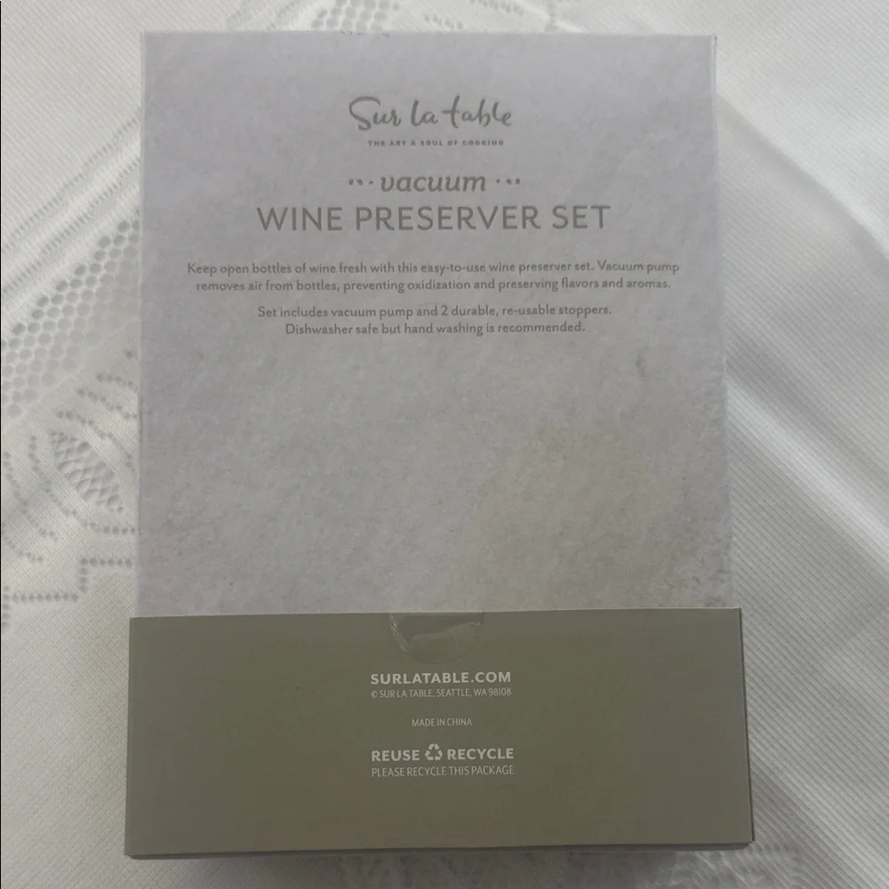 Sur La Table elegant wine