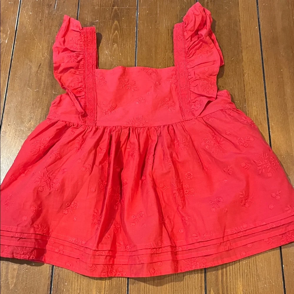 Happily Grey Kids Tangerine 2 Piece Summer Set Girls Size M (7/8) EUC