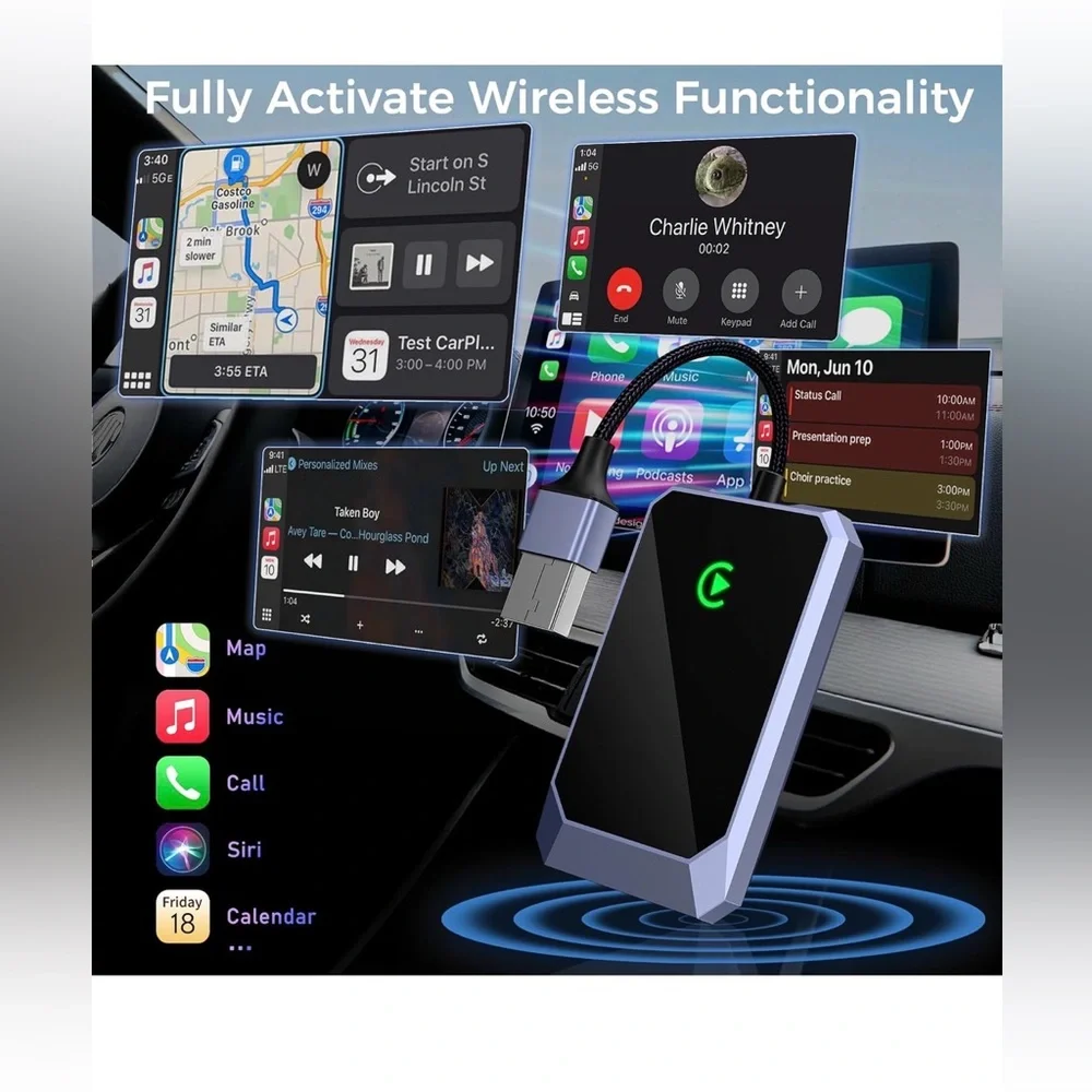 TERUNSOUl wireless carplay