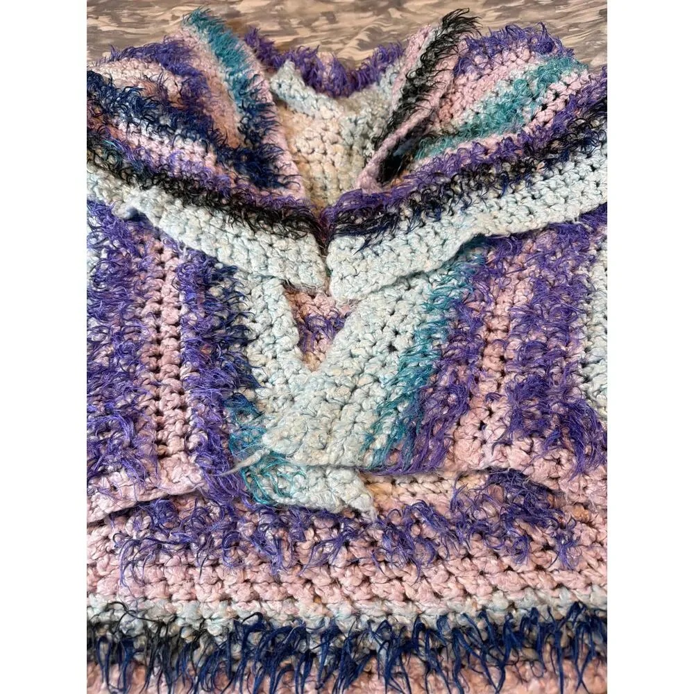 Handmade wide afghan
