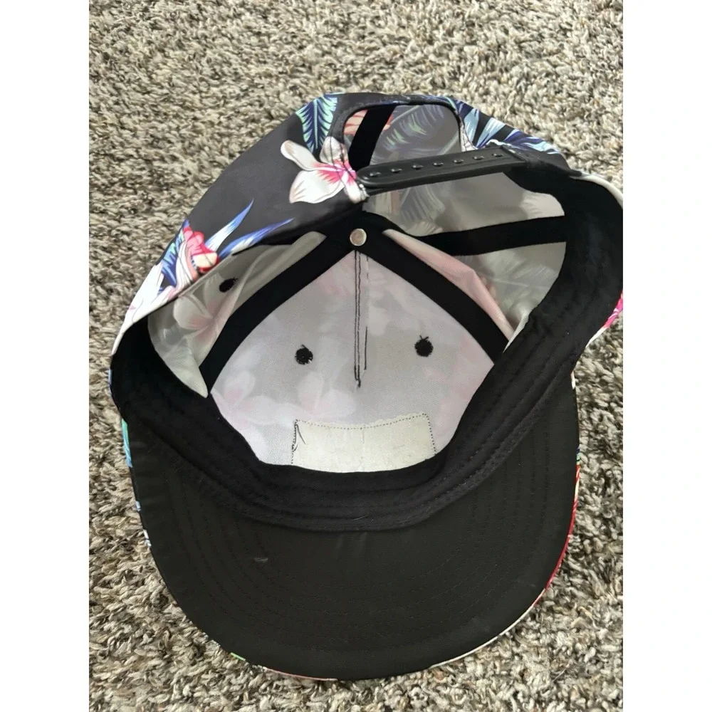 Truly Hard Seltzer Floral Print Logo SnapBack Hat OSFM Promo Hat