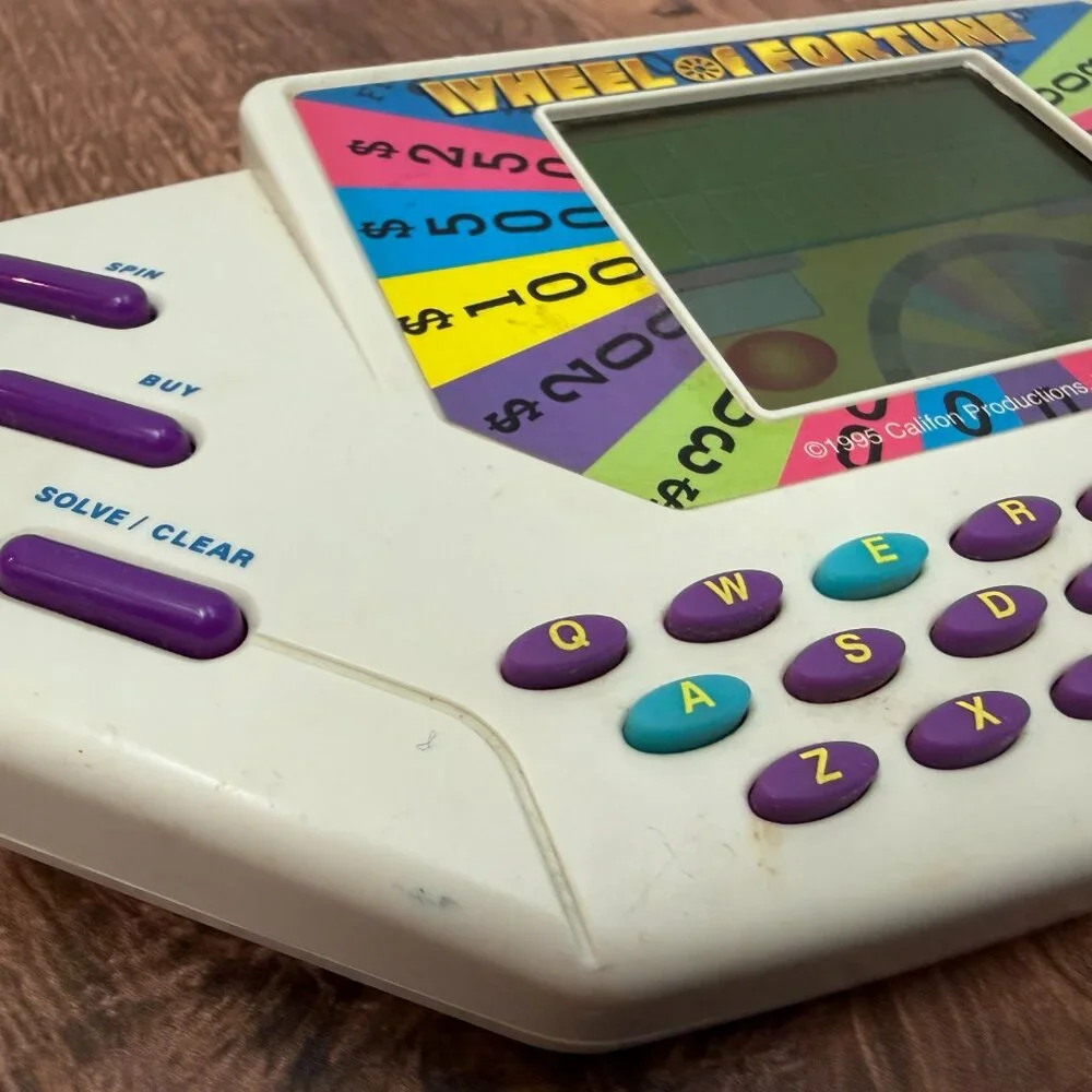 Tiger Electronics vintage wheel