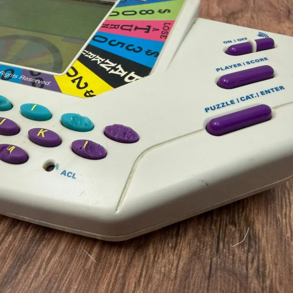Tiger Electronics vintage wheel
