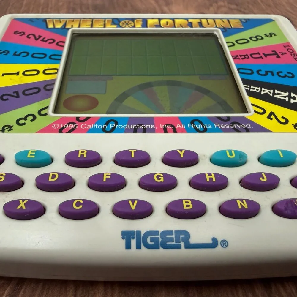 Tiger Electronics vintage wheel