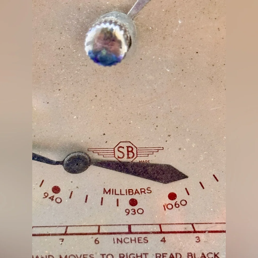 Vintage two barometer