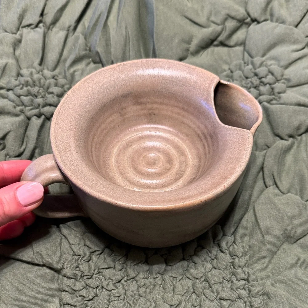 ✨ Ceramic Shaving Scuttle