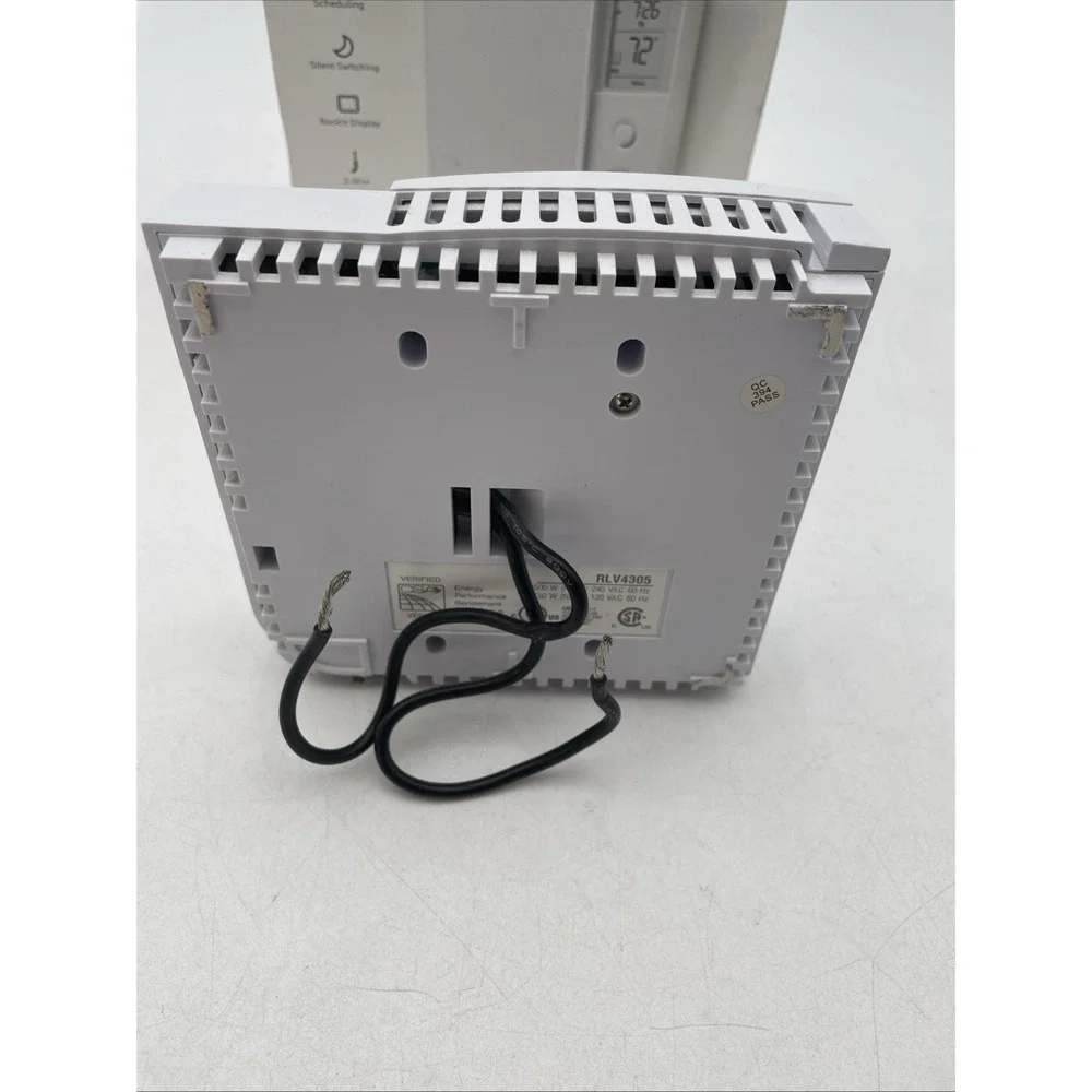 Honeywell RLV4305A 5-2 Day Baseboard Program Digital Thermostat Backlit OPEN BOX