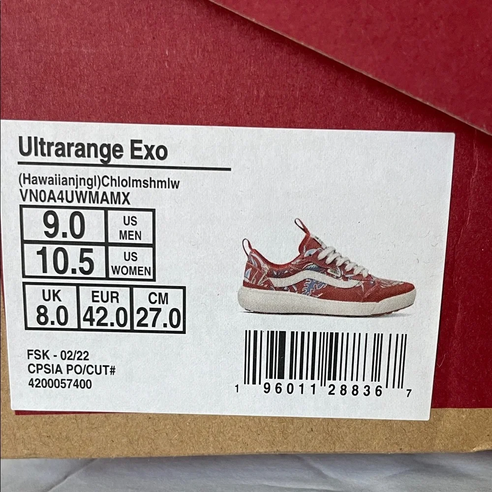 Vans vibrant sneakers