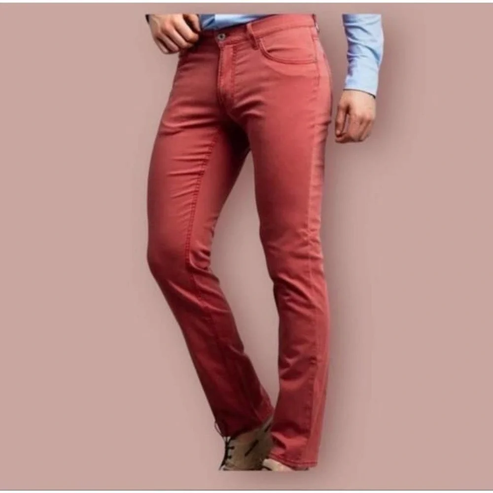 Brax Chuck Modern Fit Five-Pocket Chino Pants High Rise Men's Size 36/32 NWOT