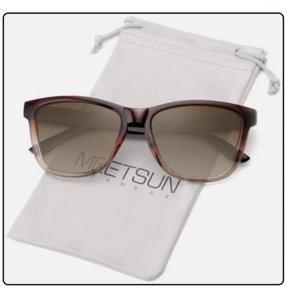 MEETSUN Polarized Sunglasses for Women Men Classic Retro