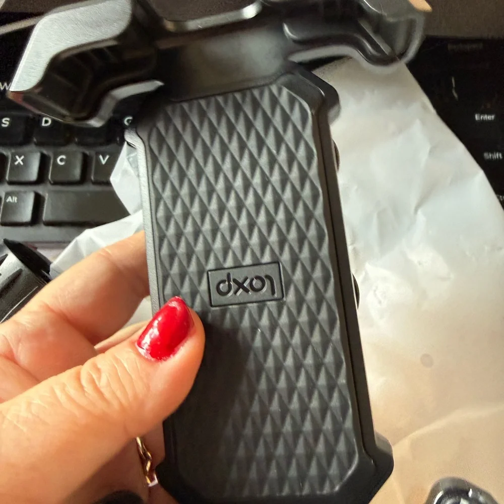 LOXP Anti-Shake Motorcycle Phone Mount - 2026 Dual Vibration Dampener, Universal