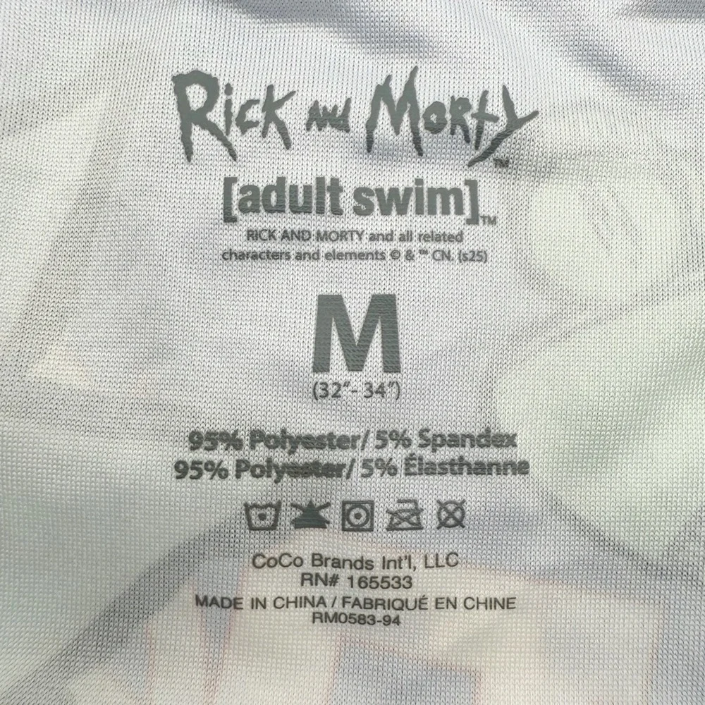 Rick and Morty Boxer Briefs Mens Size Medium Underwear Purple Pickle Rick New