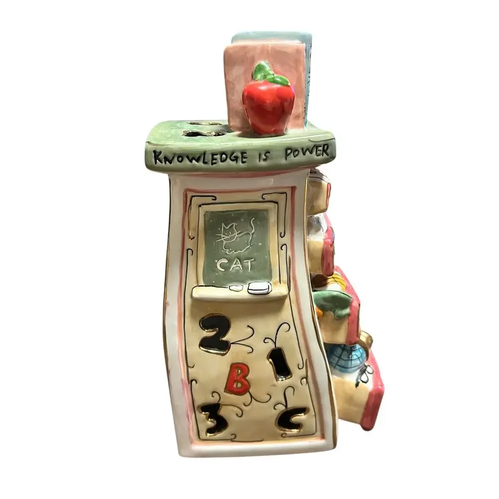 Robert Marble Collectible Art Teacher Classroom Themed Ceramic Decor RARE