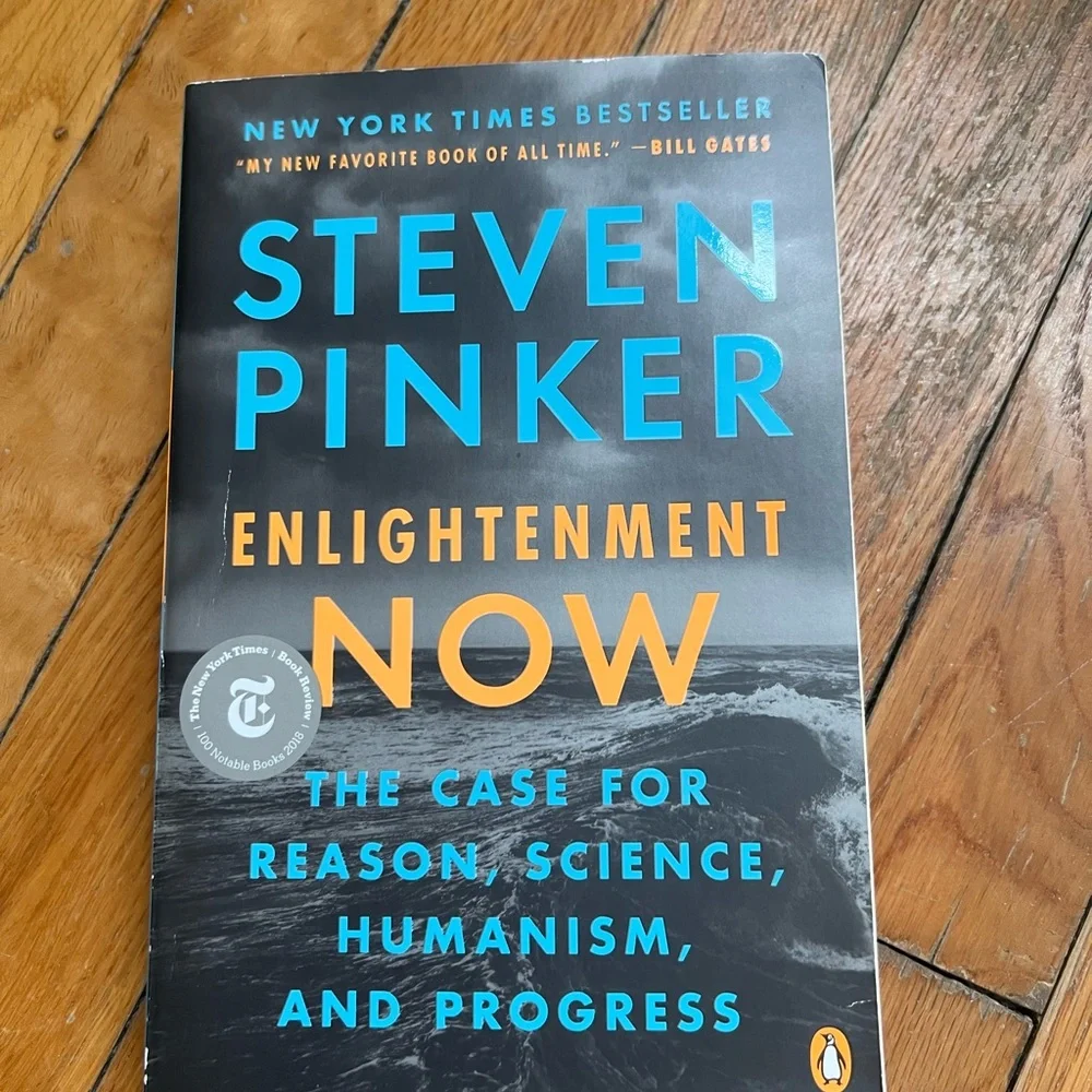 Enlightenment Now Book by Steven Pinker