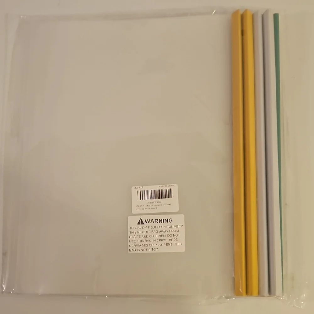 A4-Size Plastic Slide Binders