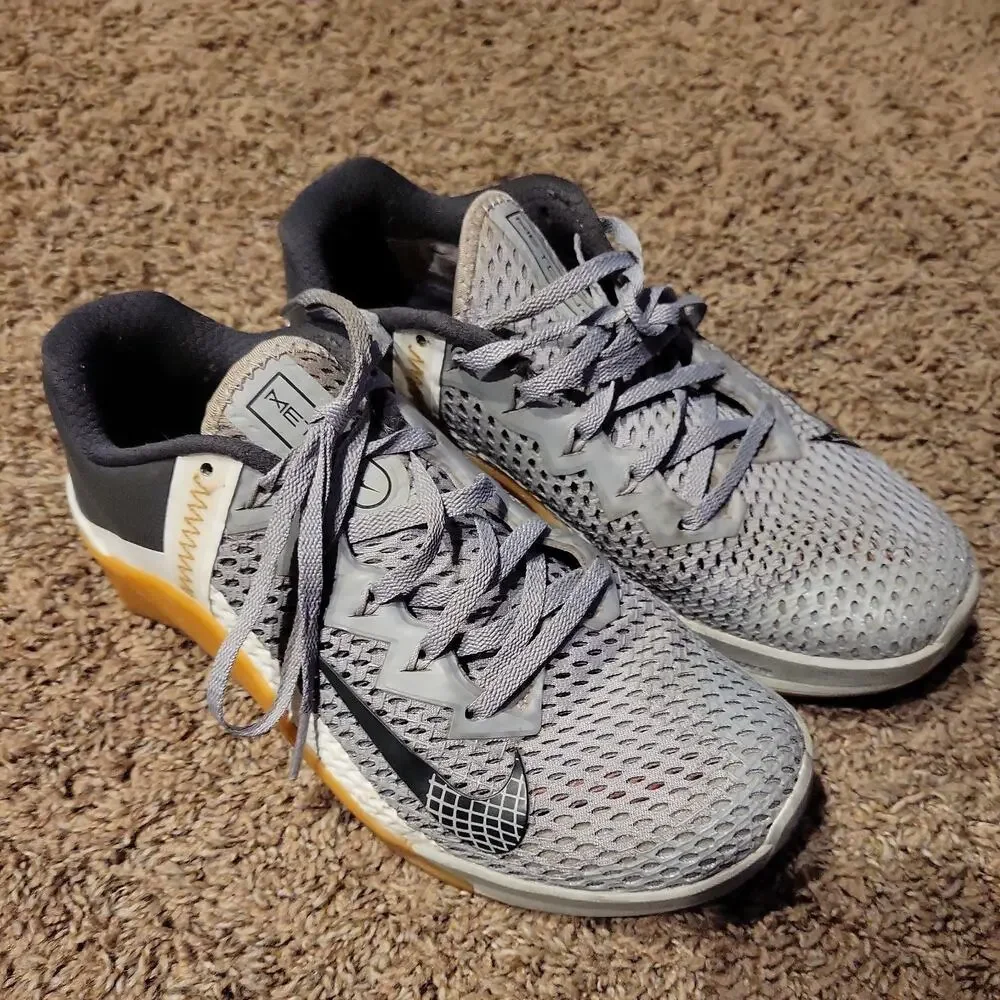 Nike Free Metcon 6 Men's Size 7 Grey CrossFit Workout Athletic Shoes Sneakers