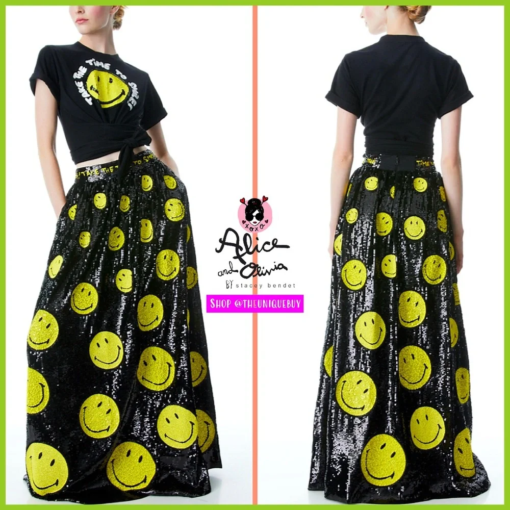 Alice + Olivia through clean sequined