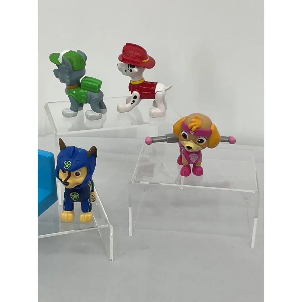 Paw Patrol Rocky Marshall Skye and Chase Figures Cake Toppers