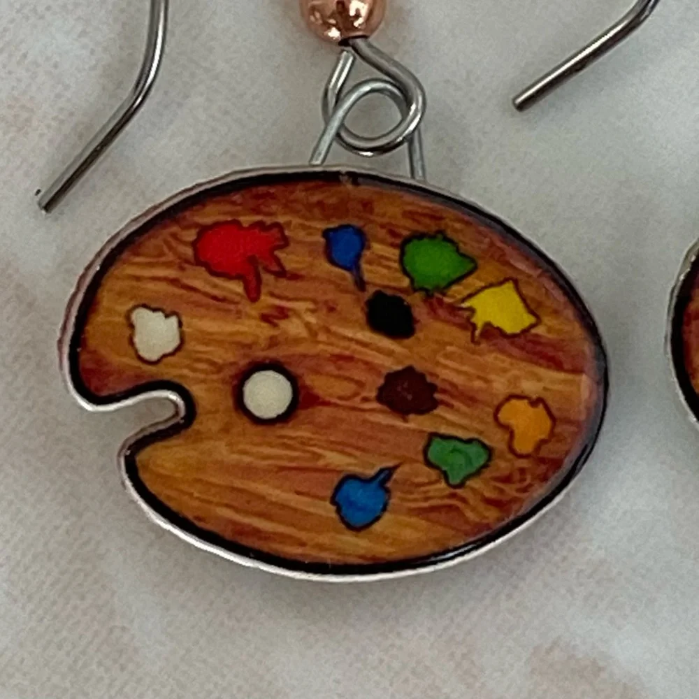 Handmade artist palette