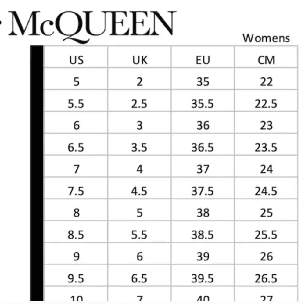 Alexander McQueen brand new