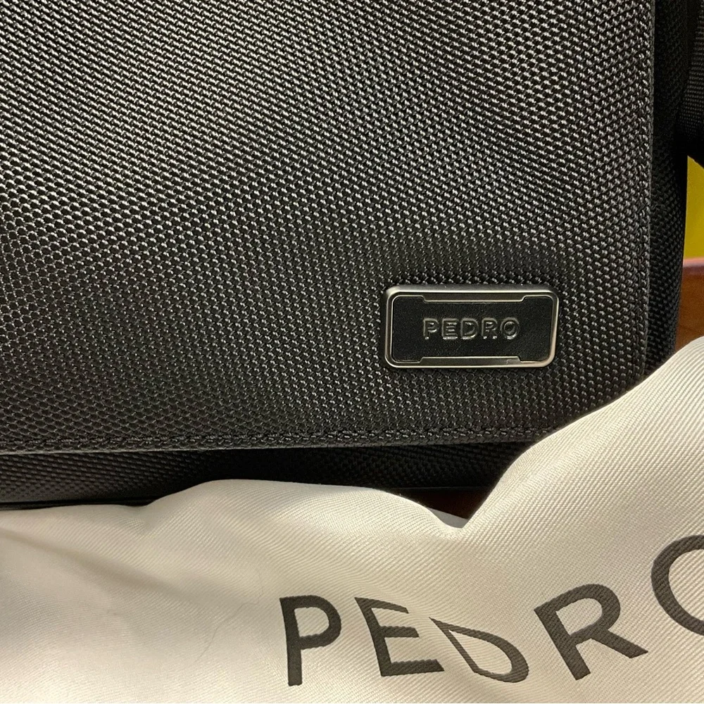 Pedro Garcia Black Men's Briefcase