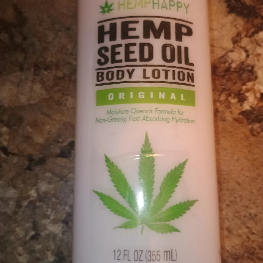 HempHappy Hemp Seed Oil Body Lotion New