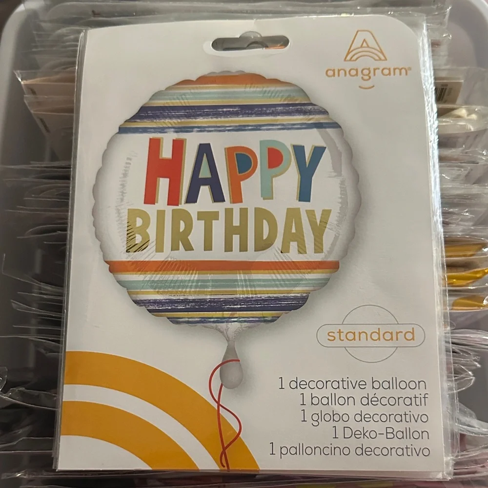 Anagram Happy Birthday Balloon