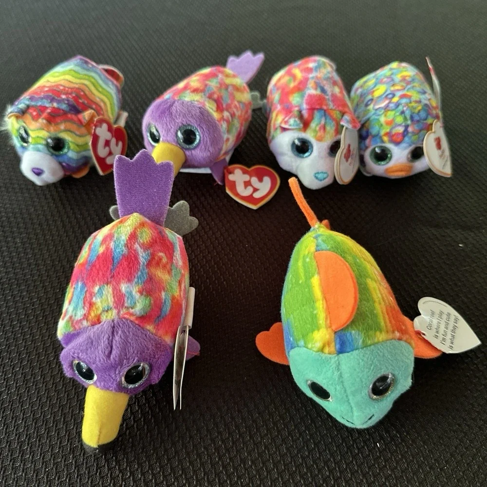 McDonalds‎ Happy Meal Toys TY Teenie Beanie Boos Mini Plush Lot of 6