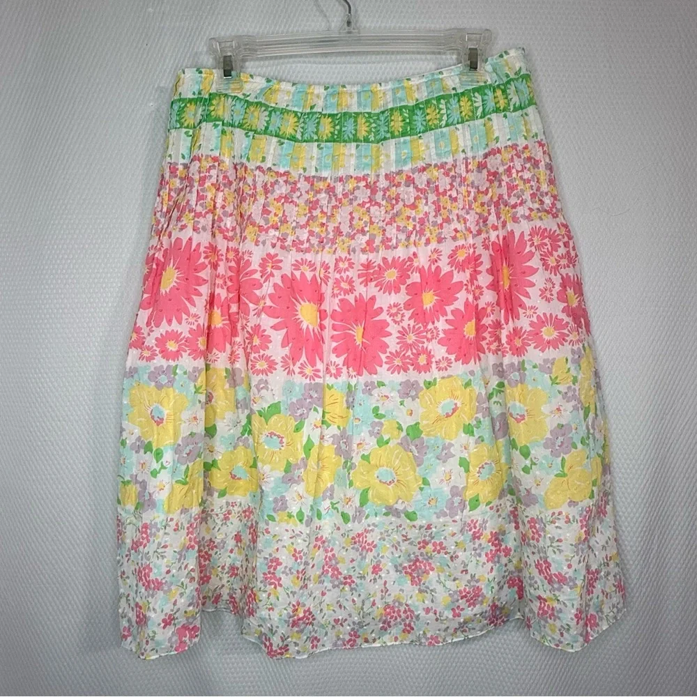 Vintage Harolds Floral Multicolor Skirt