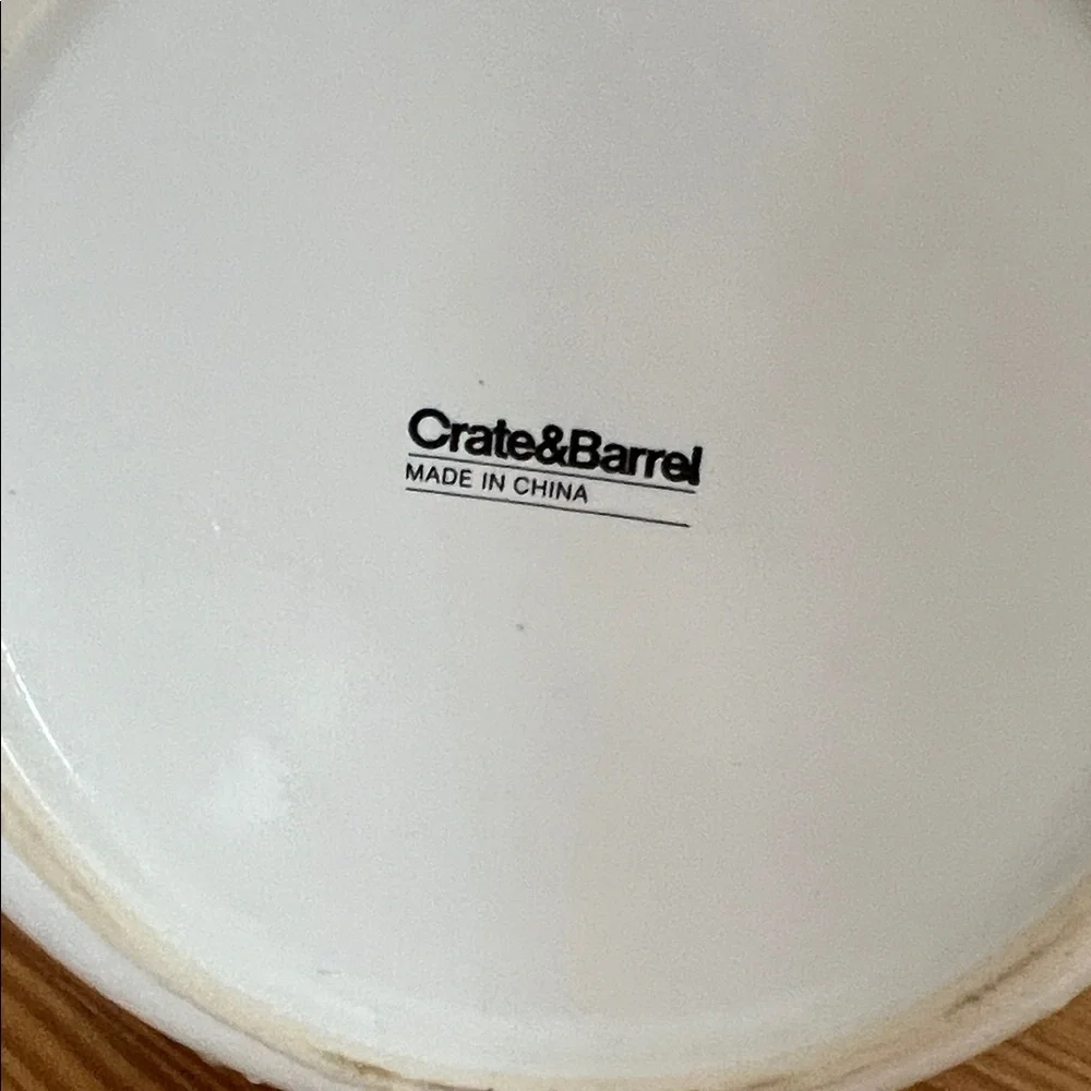 Crate&Barrel stylish cream