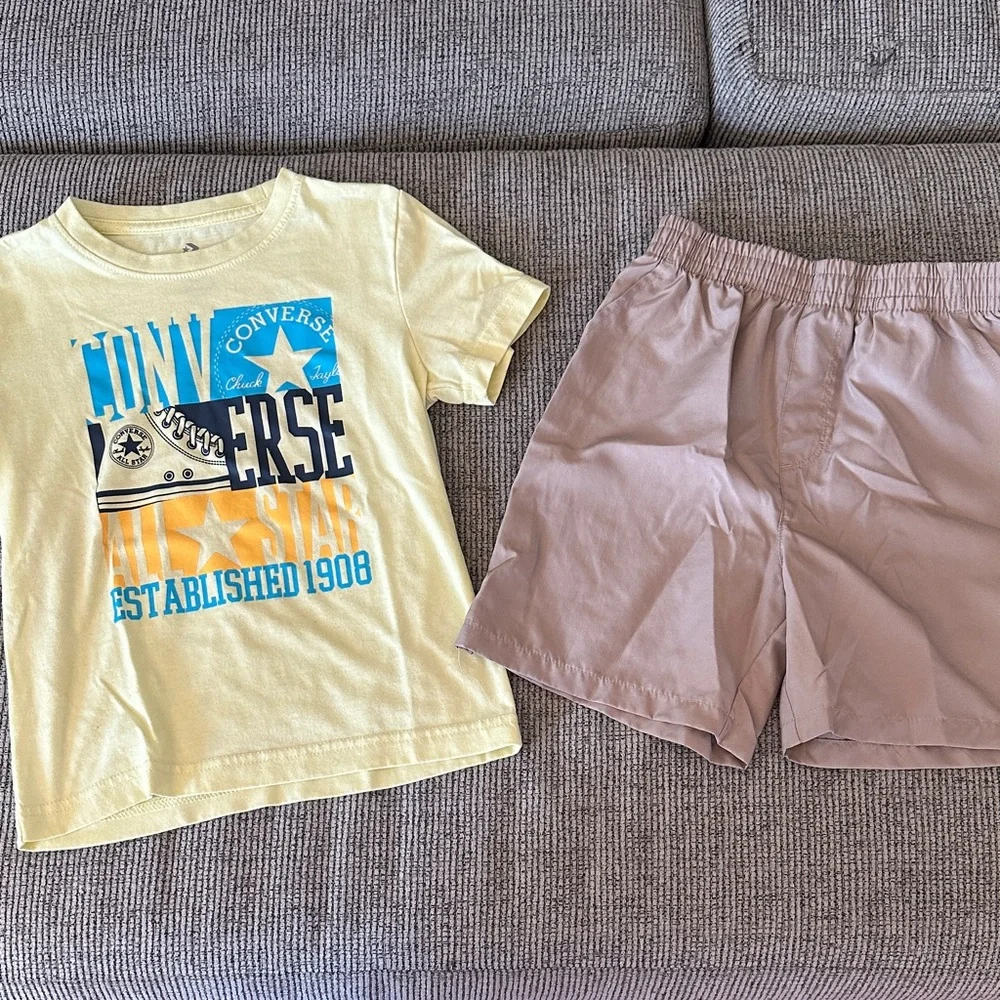 Converse kids matching set