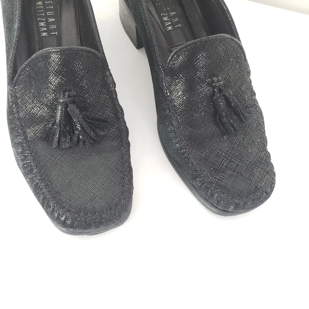 Stuart Weitzman leather suede