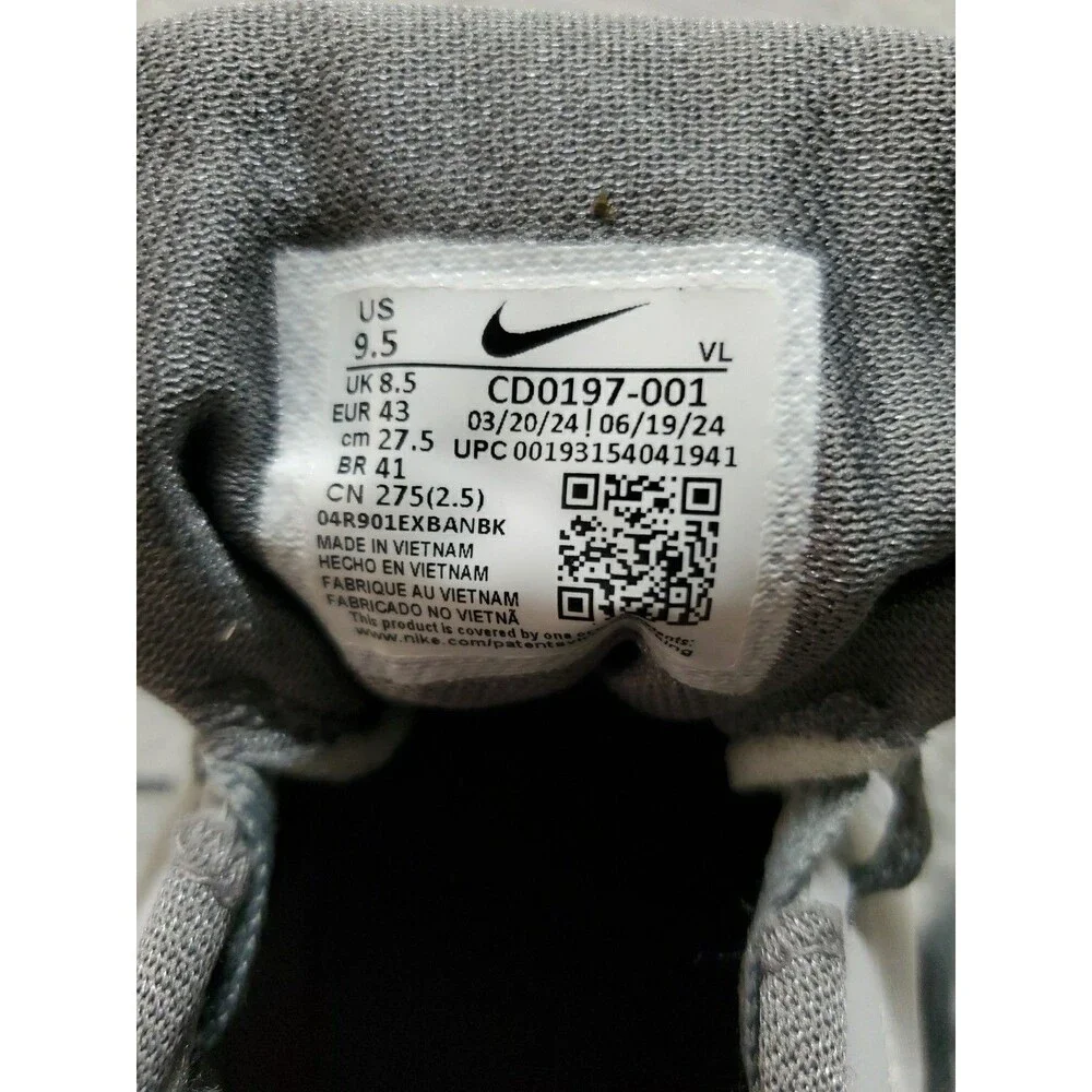 Nike size sleek option