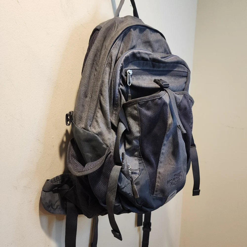 The North Face Gray Hiking Backpack