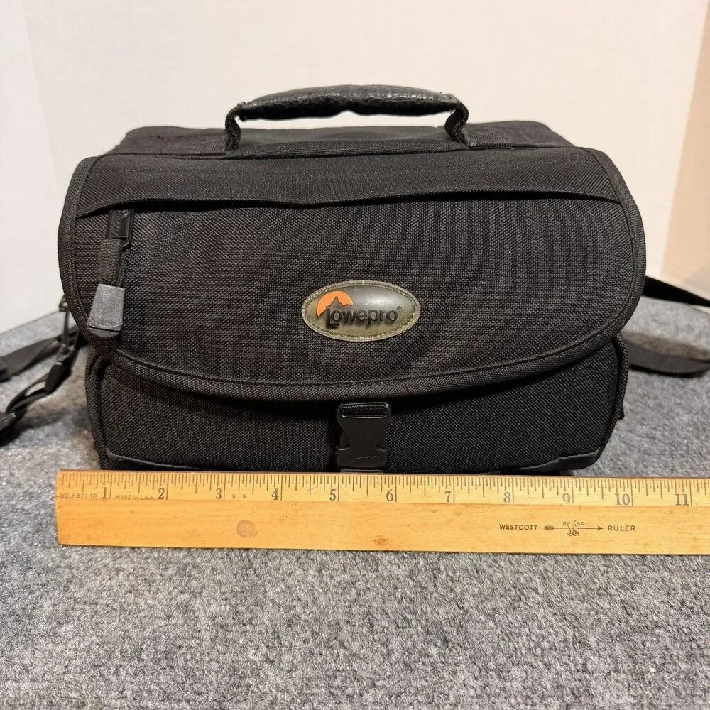 Lowepro EX 150 Black Camera Shoulder Bag Padded Nylon Case For DSLR SLR TLR