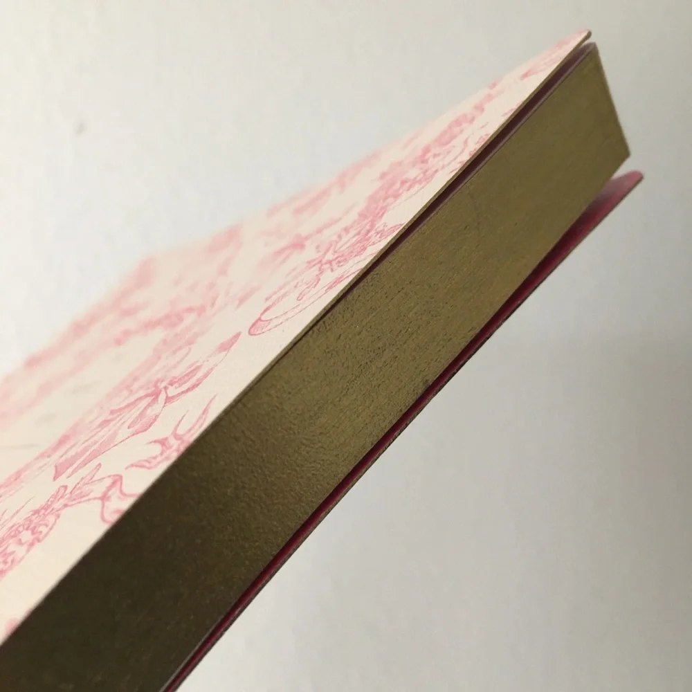 Coquette Cherub Bow and Heart Notebook