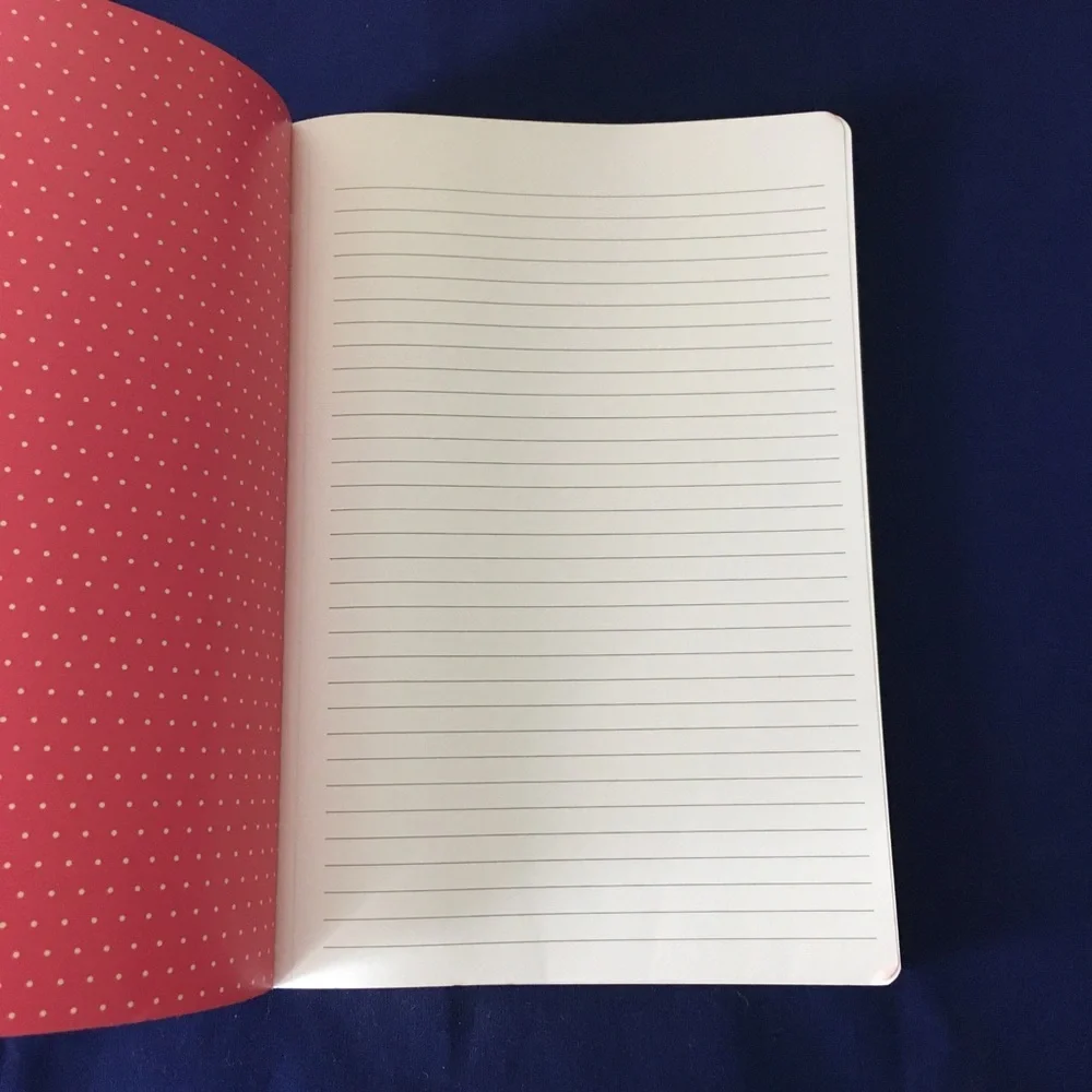Coquette Cherub Bow and Heart Notebook