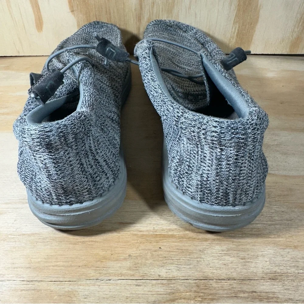 Hey Dude Wally B Sox Gray Loafers Men’s Size 9